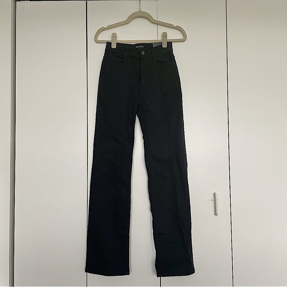 Frank & Oak - Jane Straight Leg Pants - Black - Size 00